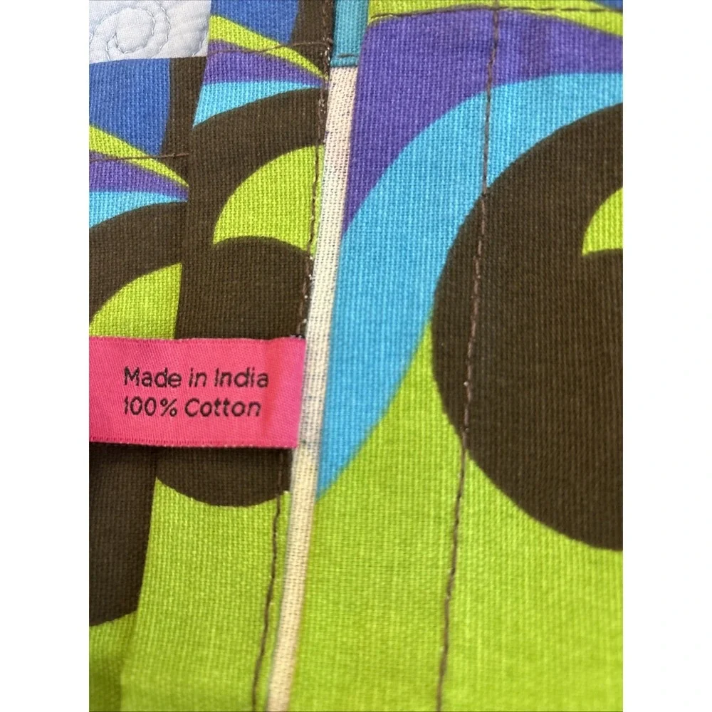 Buckhead betties NWT Serendipity Tablecloth 52x51 Colorful